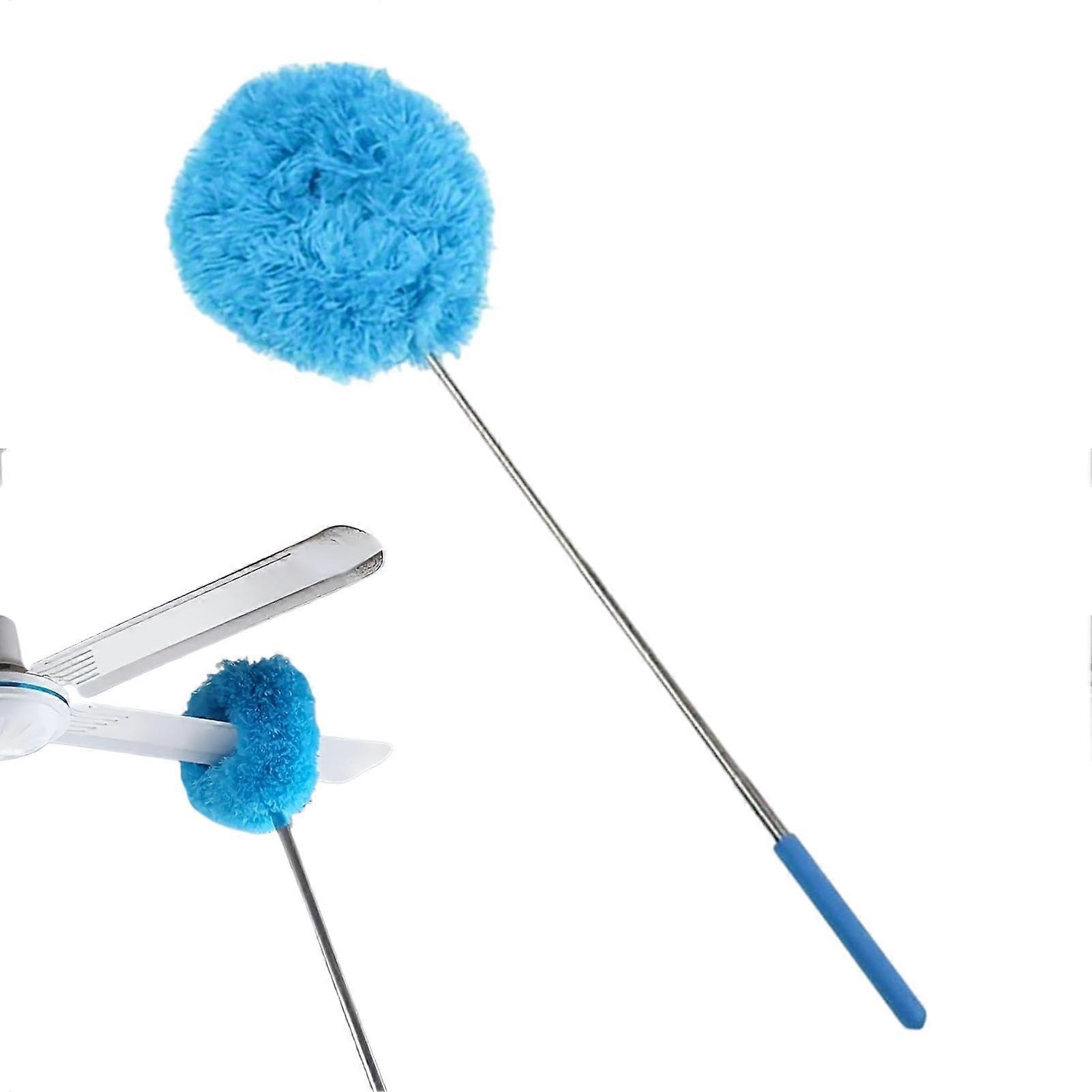 Duster for Ceiling Fan with 360° Bendable Head, Extendable Microfiber Brush for  Places Cleaning