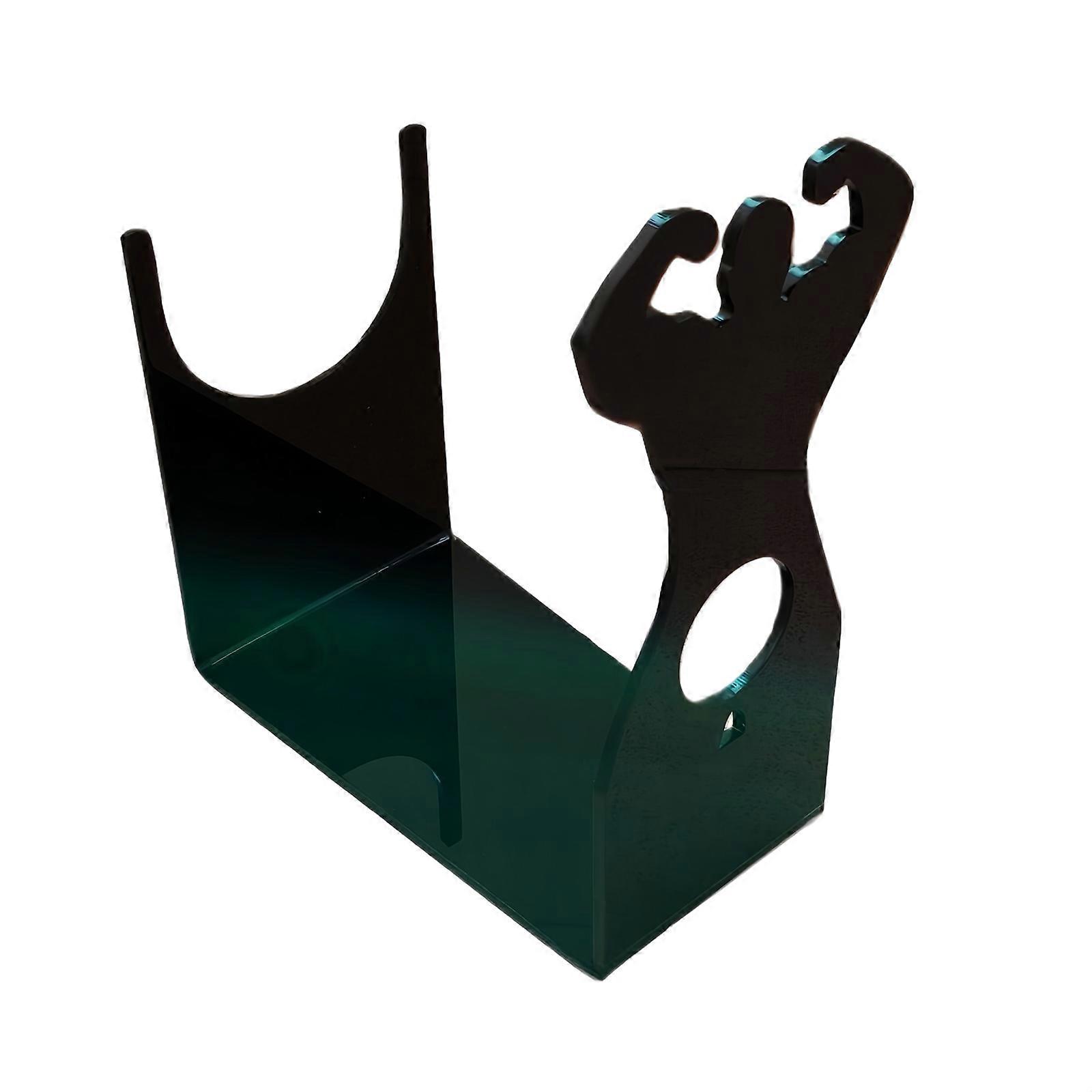 Sturdy Acrylic Wine Holder For Desktop Preventing Wine Bottle Tipping Ensuring Safety For Home Use Multicolor