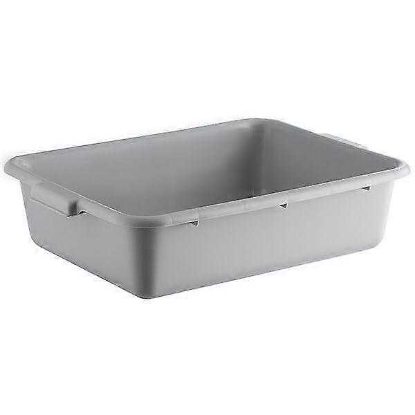 Large Stackable Storage Bin with Handles Heavy Duty Polypropylene Utility Bin 20 x 15 x 5 Inches