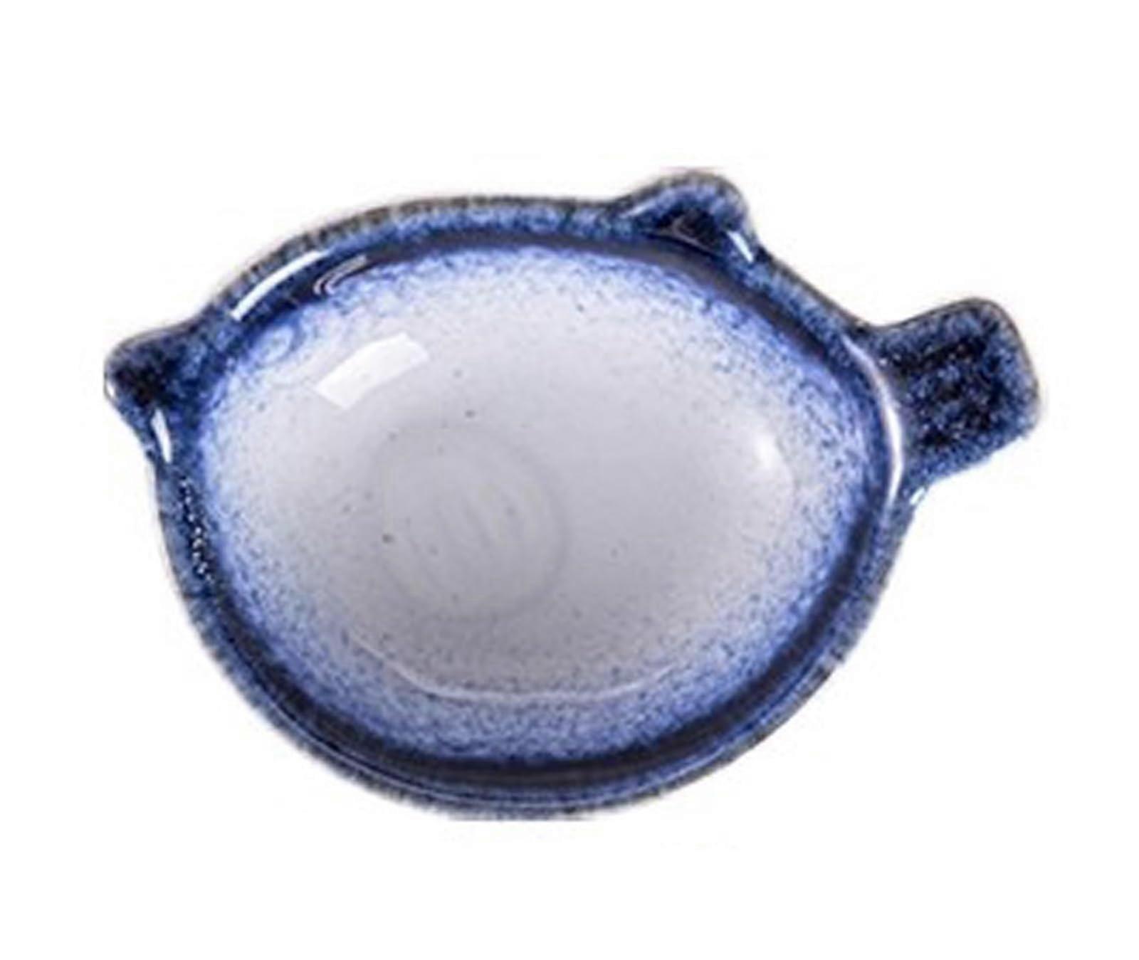 Ceramic Sauce Dish Set, Durable Stackable Small Condiment Bowls for Dipping and Snacks