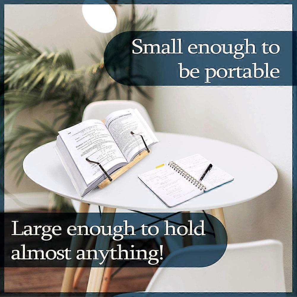 Bamboo Bookshelf Multi-Function Reading Bookshelf Suitable for Reading Mobile Phone Sheet Music Tablet Stand