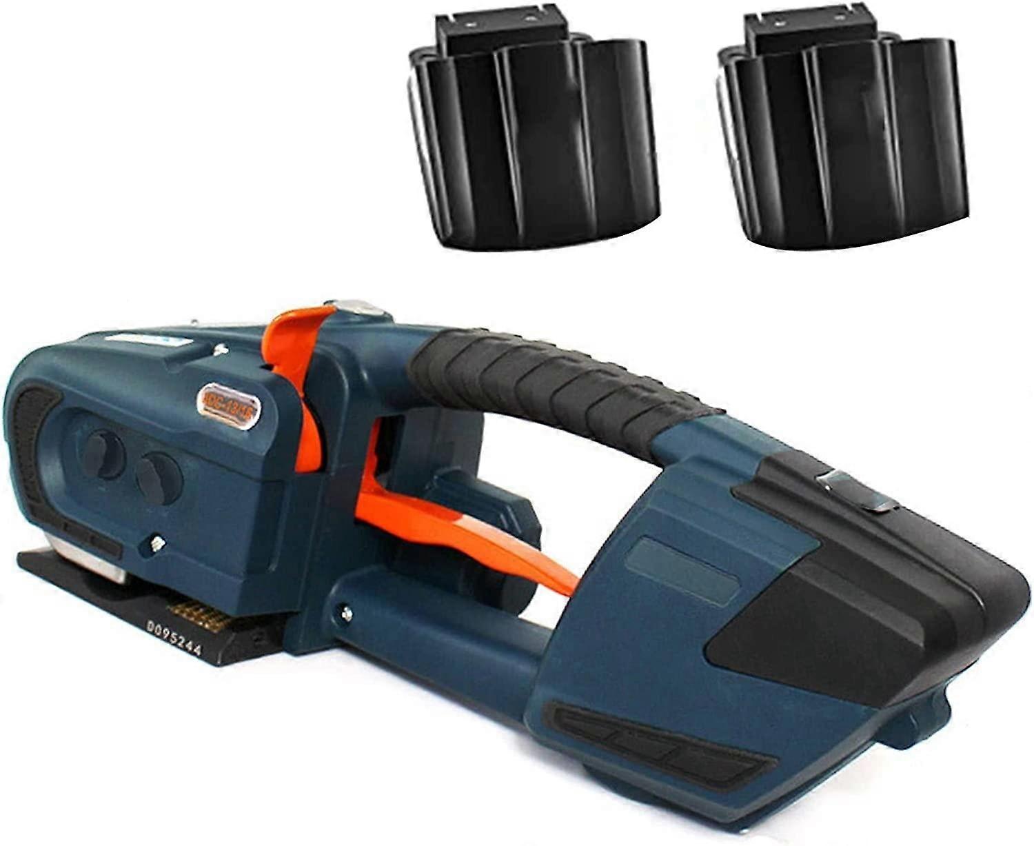 Electric Strapping Machine for PP PET Strap with Automatic Welding Cutting and Dual Battery