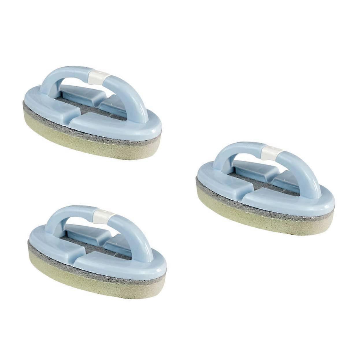 Pool Cleaning Brush with DualSided Sponge, Foldable Handle and Ergonomic Grip for Swimming Pools