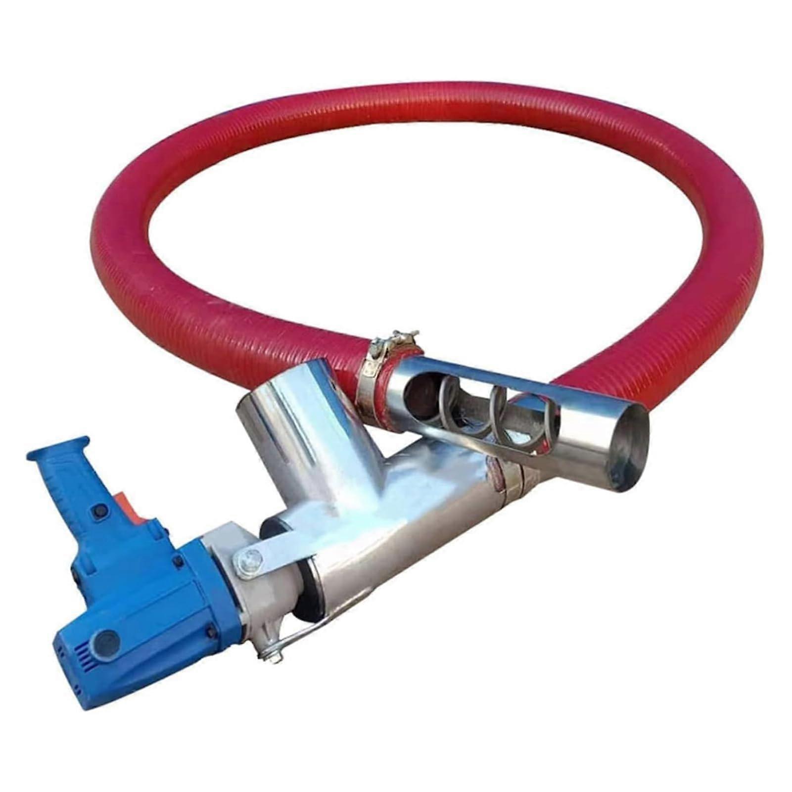 Grain Screw Conveyor with  Suction Power, Flexible 3m Hose for Efficient Grain Transfer