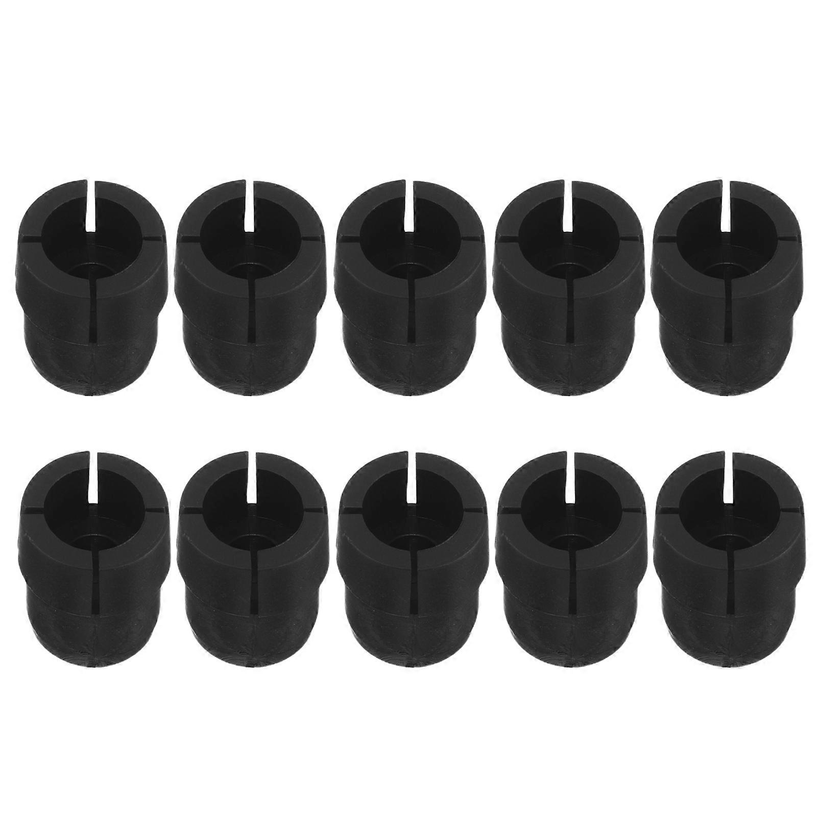 Trekking Pole Lock Plug Replacement Accessories for Hiking Sticks 10Pcs Black Plastic