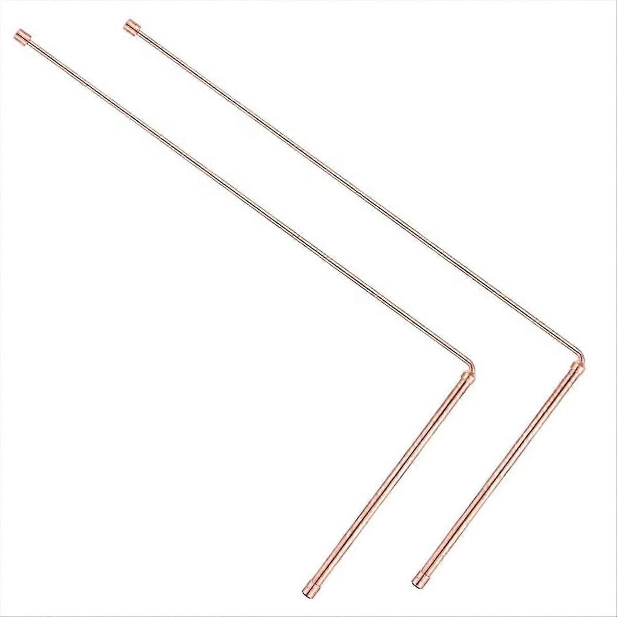 2pcs 99.9% Copper Probe Rod Metal Detector Rod