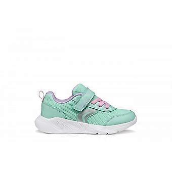 Kids Geox J Sprintye Trainer In Watersea Pink
