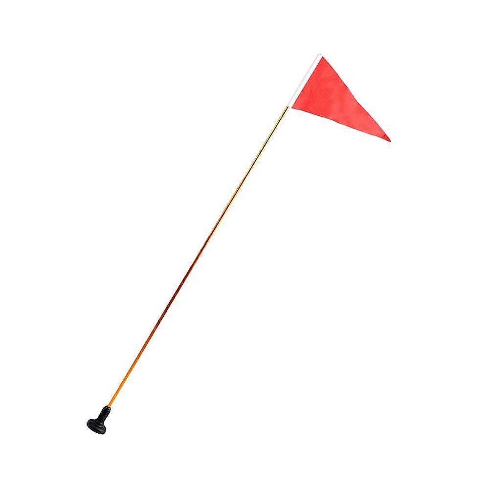 Warning Kayak Flag Boat Accessory with Professional Flag Pole 1Set Multi-Function