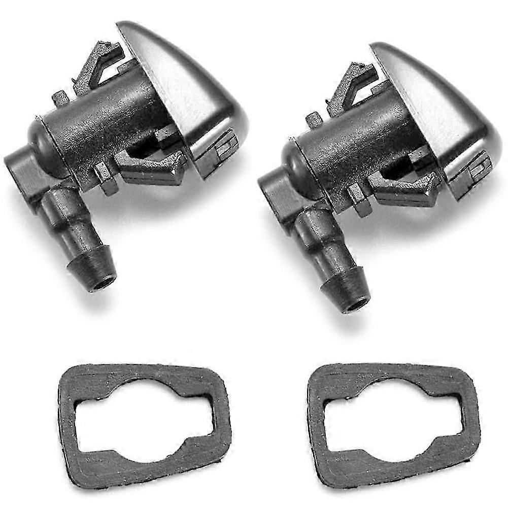 Front Windshield Gasket Nozzle Kit Replacement compatible with Car Nozzle Windshield Washer