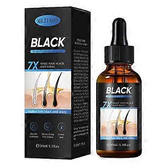 Anti-Grey Hair Serum for Hair Growth & Darkening - Restore Natural Color, Nourish Hair with Ganoderma, Ginseng, and Fo-Ti Extract