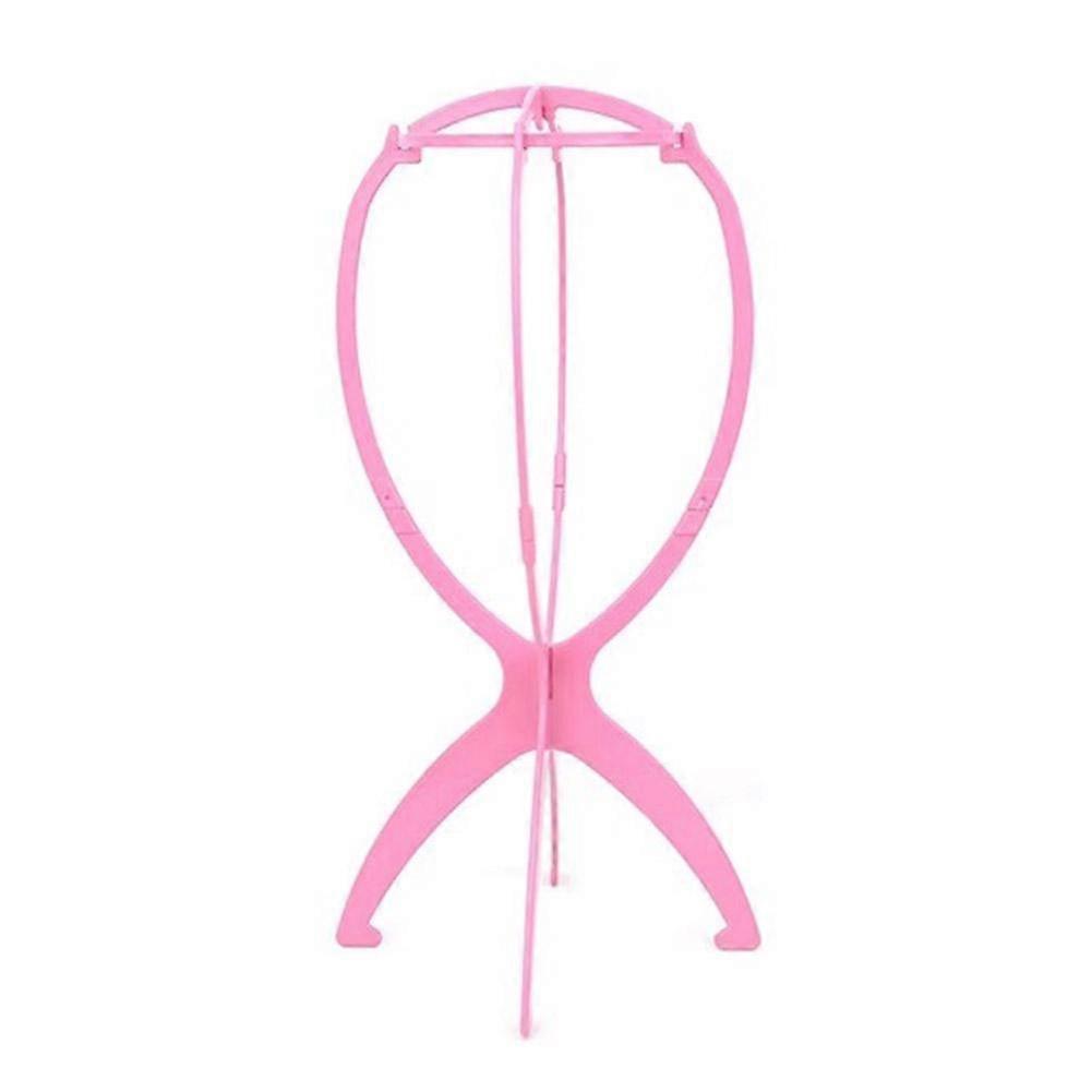 Removable Wig Stand Wig Styling Fixed Base, Head Cover Folding Support U2I5