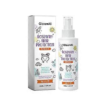 Rosemary Hair Protection Spray, Gentle Kids Formula with Rosemary, Citronella & Tea Tree Oil, Natural Plant-Based Spray to Moisturize Hair & Help Repe