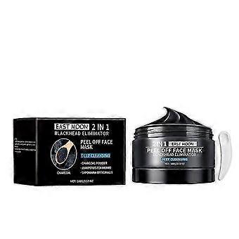 East moon bamboo charcoal cleansing mask - gently cleanses skin, removes dead skin cells & blackheads, moisturizes, smoothes, & brightens for for dail