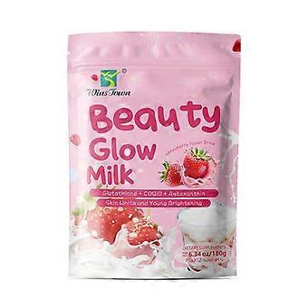 Beauty Glow Mik Nutrition Drinks & Shakes - Strawberry Flavored, 12 Sachets ZT