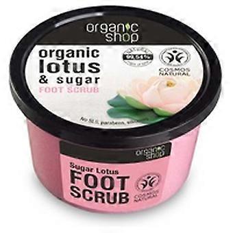 Organic Lotus and Sugar Foot Scrub 250 ml