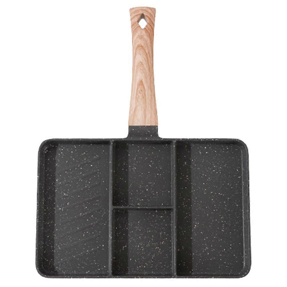 Ergonomic Chicken Pan Breakfast Frying Pan Multi-function Steak Pan Frying Accessory