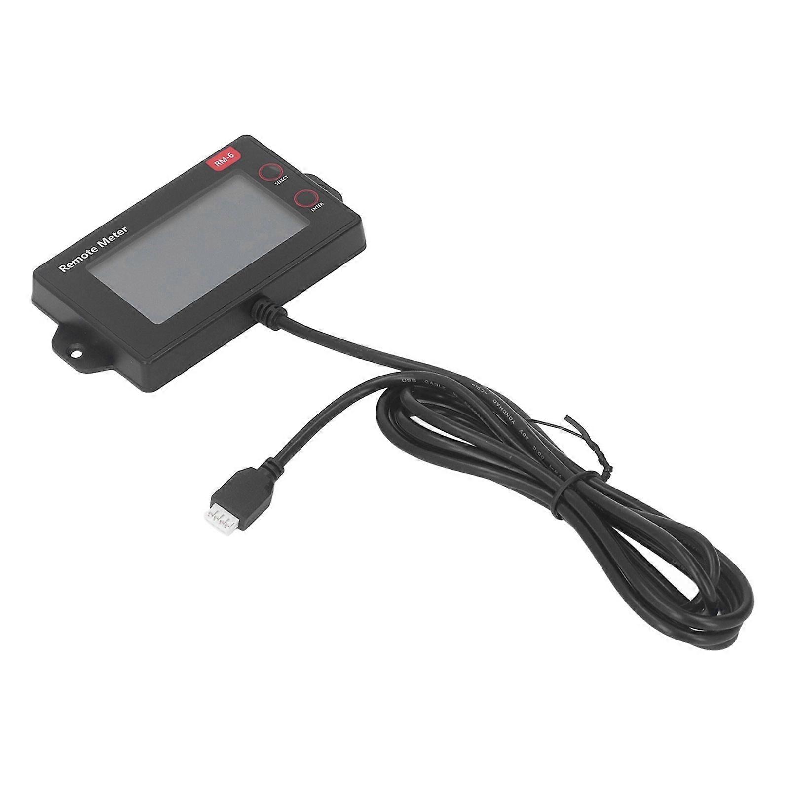 Solar Controller LCD Display Clear IP32 Solar Charge Controller HD Screen Replacement for MC2420N10