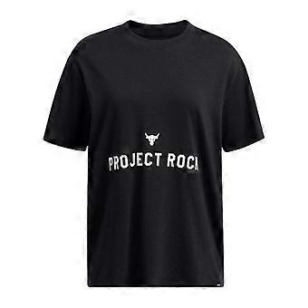 Under Armour Womens/Ladies Project Rock Text Loose Fit T-Shirt