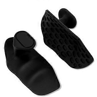 2Pcs Hand Grip Strengthener Non-Slip Ergonomic Weight Lifting Grips Protection Gym Strength Training Accessories