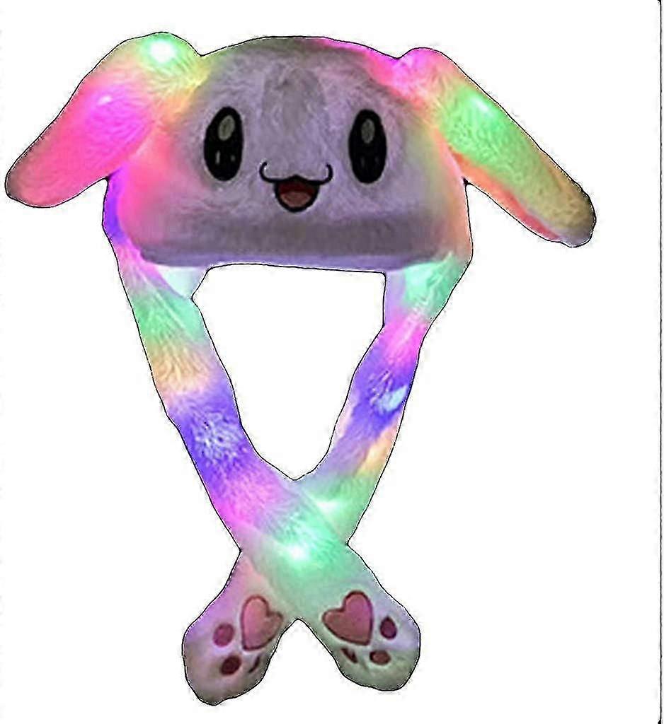 Rabbit hat ears mobile jumping hat rabbit plush hat millinery