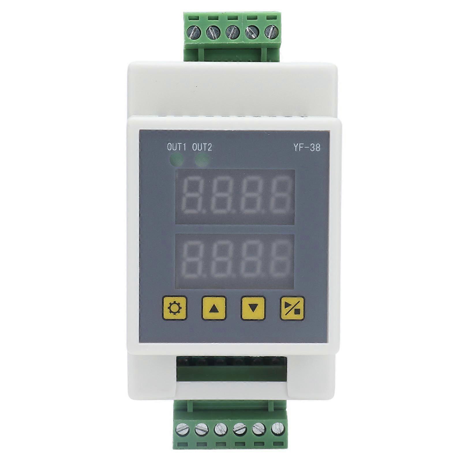 Delay Relay Pulse Trigger Timing Cycle Switch Module 2 Way Multifunction Control Board YF?38DC7-27V