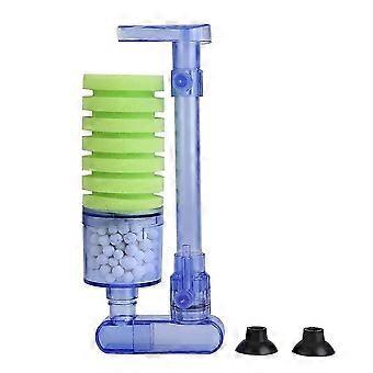 Aquarium Filter Luchtpomp Spons Biochemische Zuurstofpomp voor Mini Fish Tank Supplies-Yvan