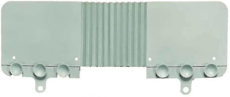 Sink Splash Plate, Foldable Kitchen Tool-light Blue
