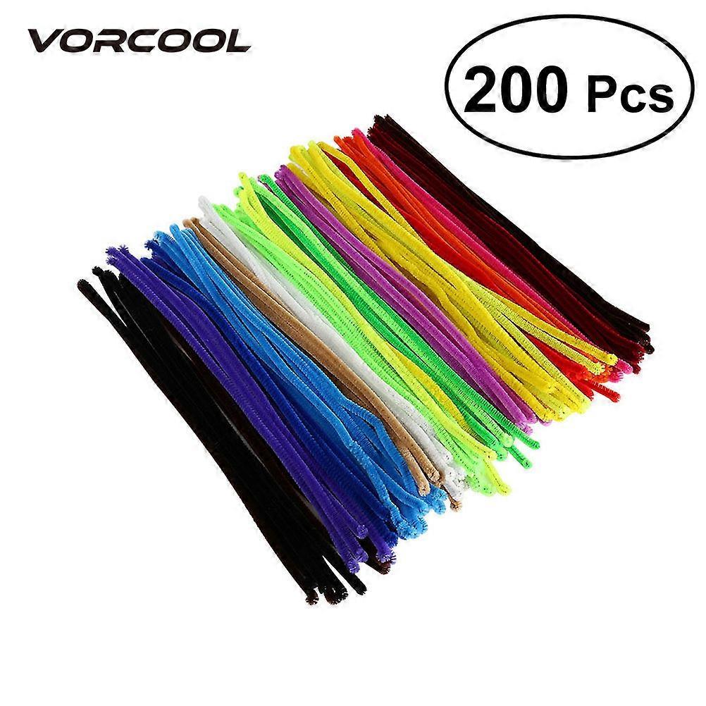 Multicolor Twisting Bendable Sticks for DIY 200Pcs Set