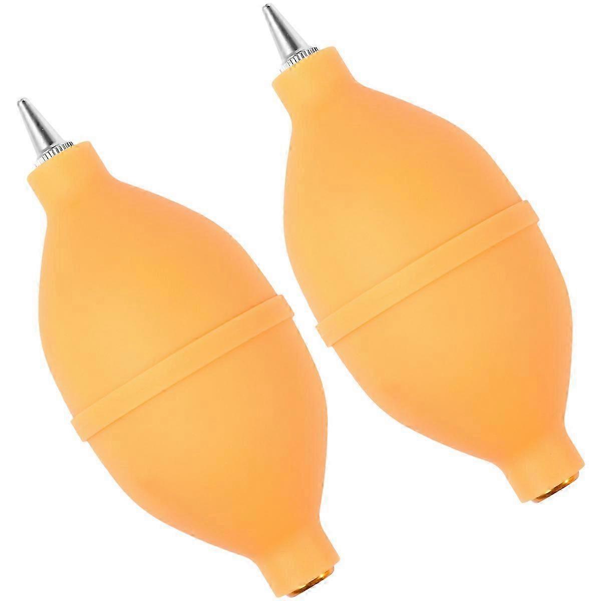 Mini Silicone Squeeze Pump Duster, Air Blower for Computer, Succulent, Lens, 2Pcs
