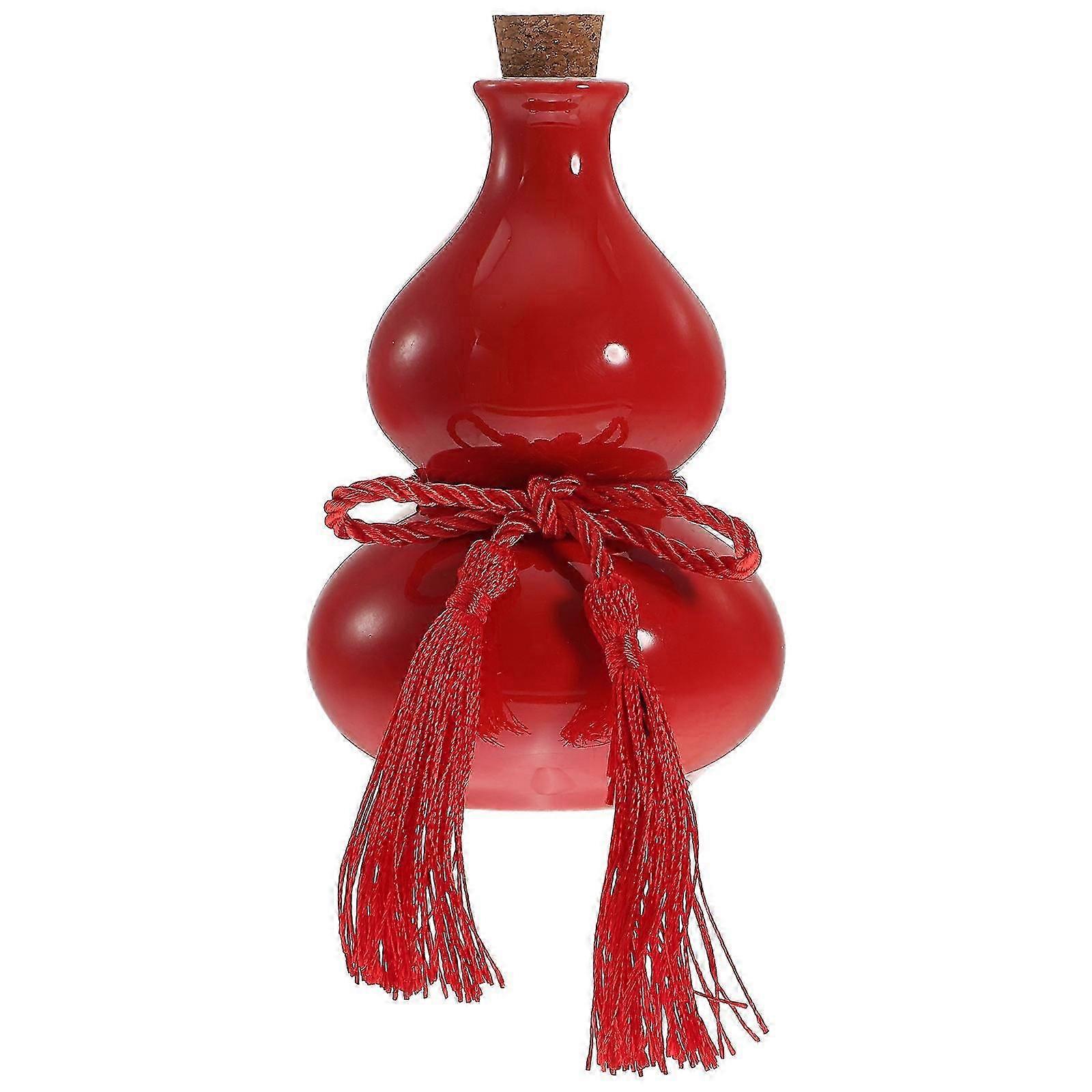 Ceramic Gourd Storage Container | Decorative Jar for Home Use