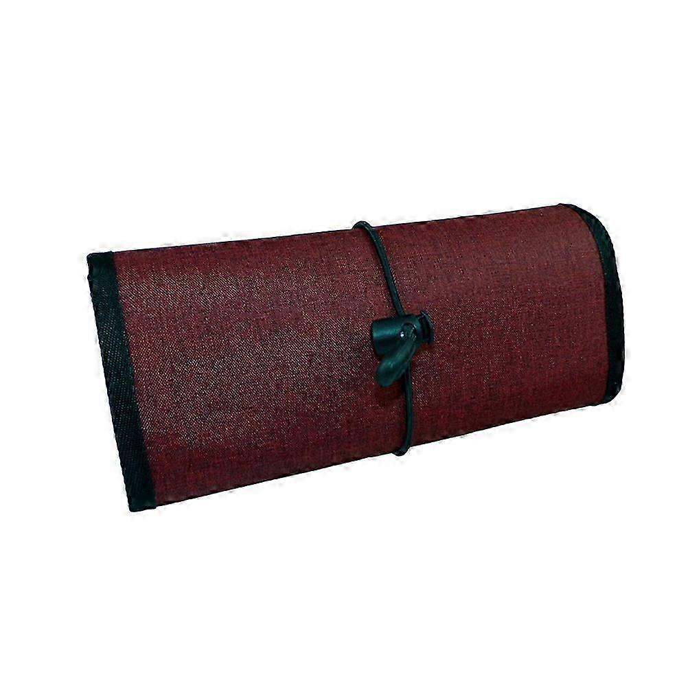 Digital Carrying Pouch for USB Cable Storage Practical Red Storage Bag
