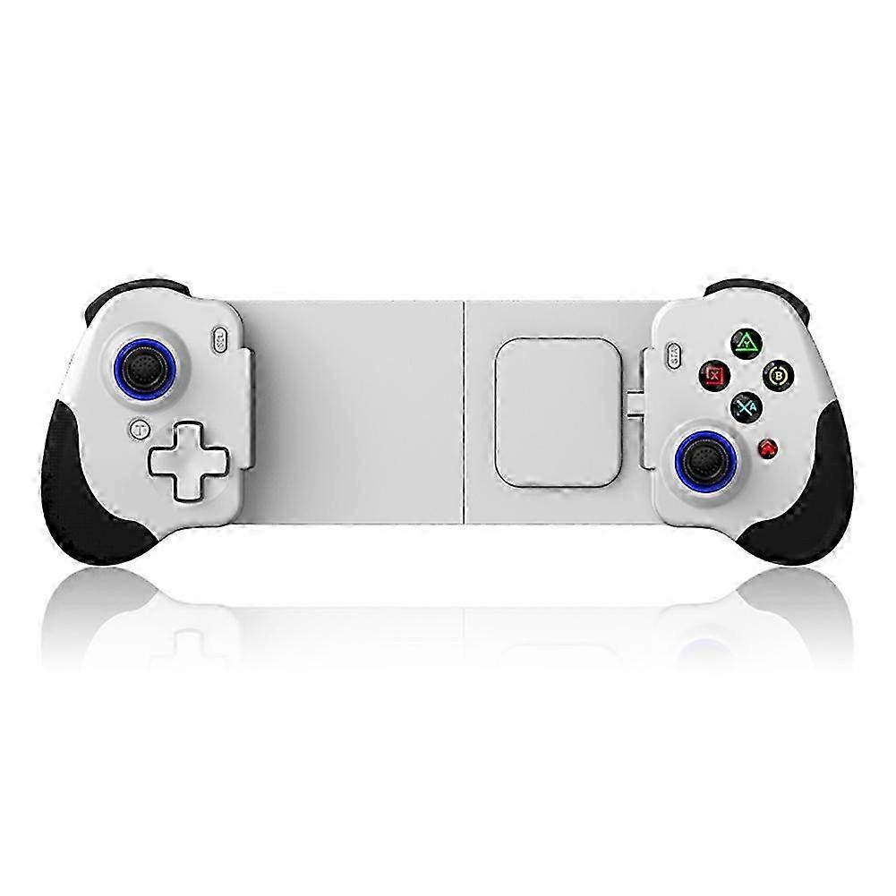 N01 Wired Stretching Controller Type C Android I15 Mobile Streaming PC Cloud Gaming with Zero Latency Joystick White