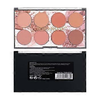 8-Farben-Rouge-Palette, matt, natürlich, strahlend, langanhaltend