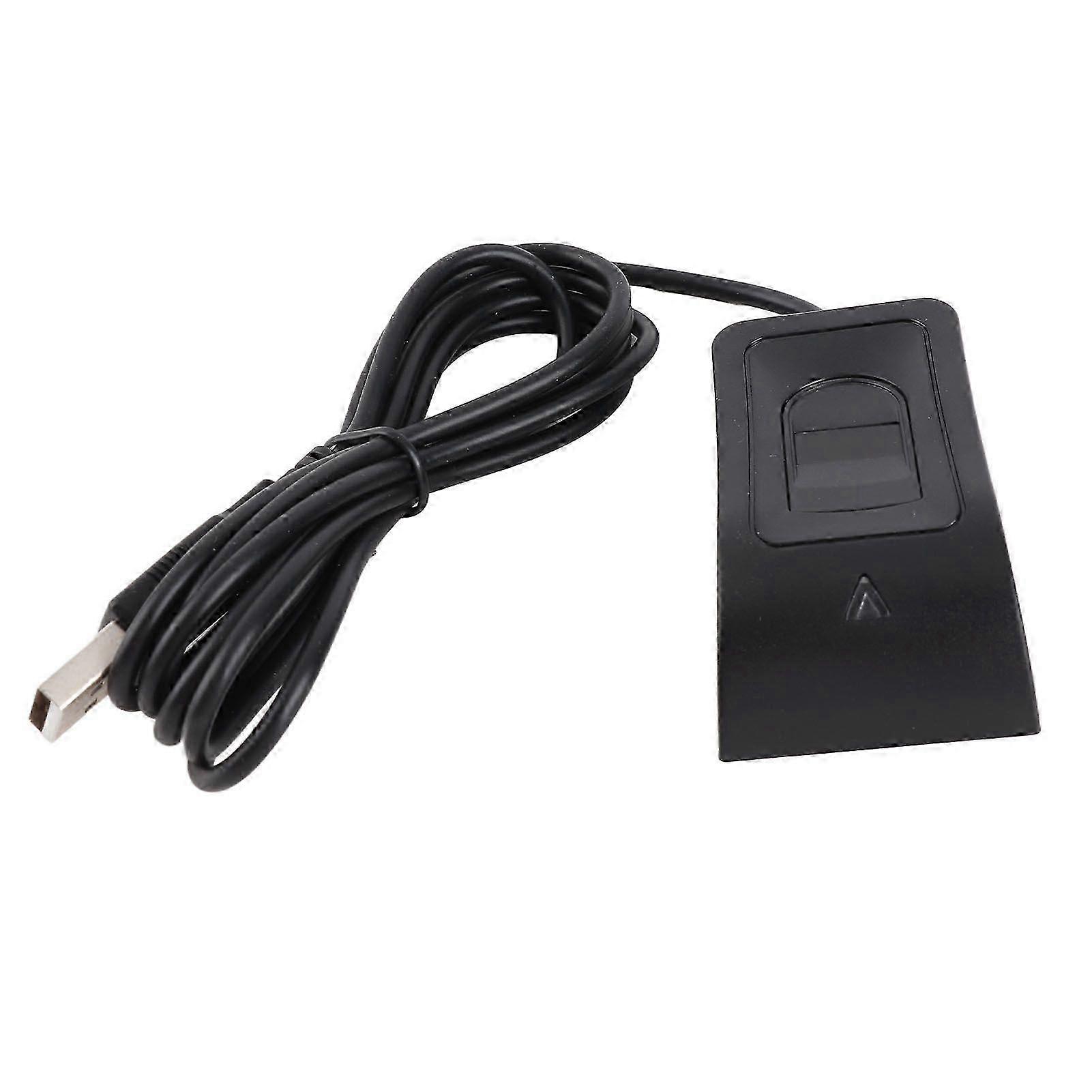 Compact USB Fingerprint Reader, Auto Recognition and Calibration for PC