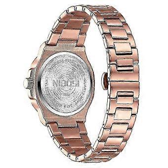 Nibosi 2632 stilvolle Herrenarmbanduhr Stahlarmband leuchtender Kalender Quarzuhr