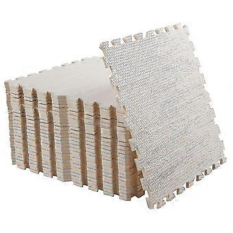 12 Pcs Thick Eva Soft Gym Foam Mat Tiles 30x30cm For Workout Garage-yuyu