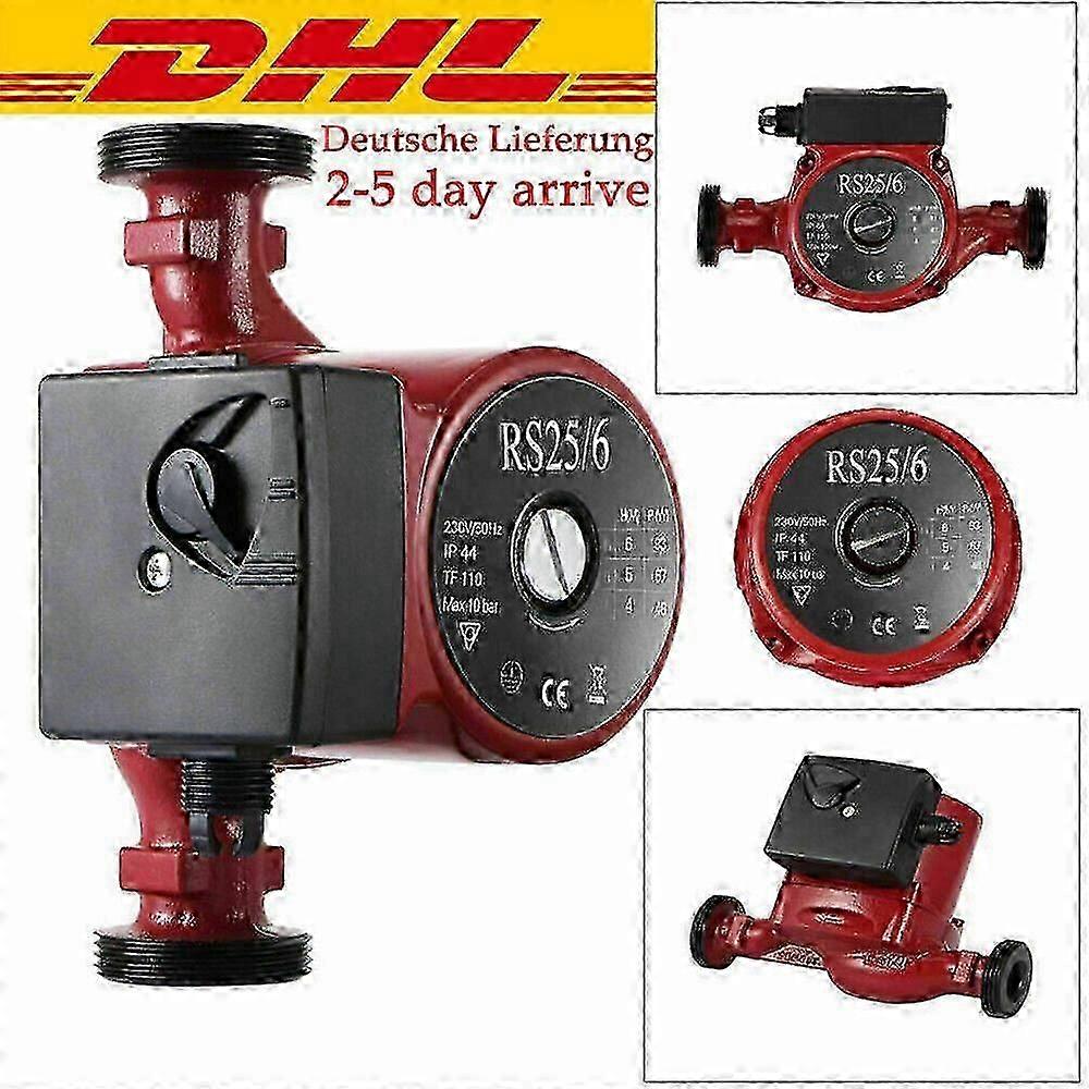 Circulation Pump Compatible with 25-60 180 Class A High Efficiency Heating Pump Fitting