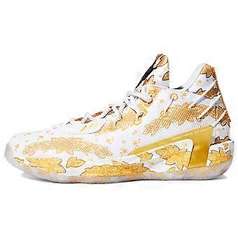 Adidas D lillard x Ric Flair 'White Gold Metallic' FY2802