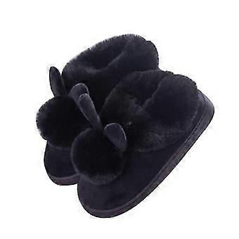 Orejas de conejo invierno Ankel botas para la casa de las mujeres