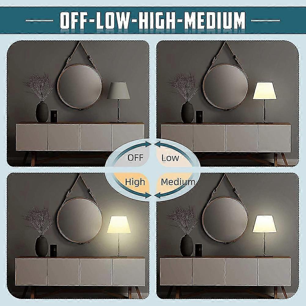 Touch Lamp Switch 2 Pack,Touch Lamp Control Module for Dimmable LED,Bulbs,Lamp Switch Replacement K