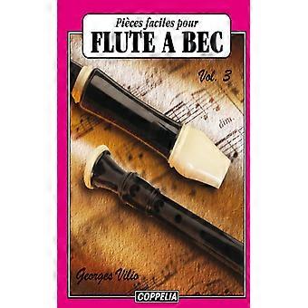 Pices Faciles Pour Flte Bec Vol. 3