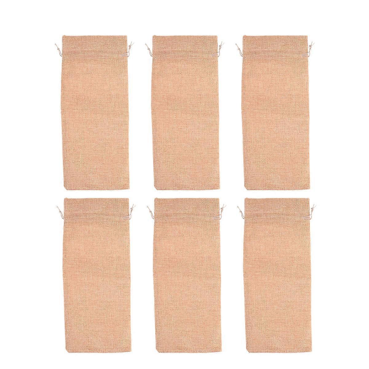 Red Packaging Bag Wrap for 6Pcs Gift Use