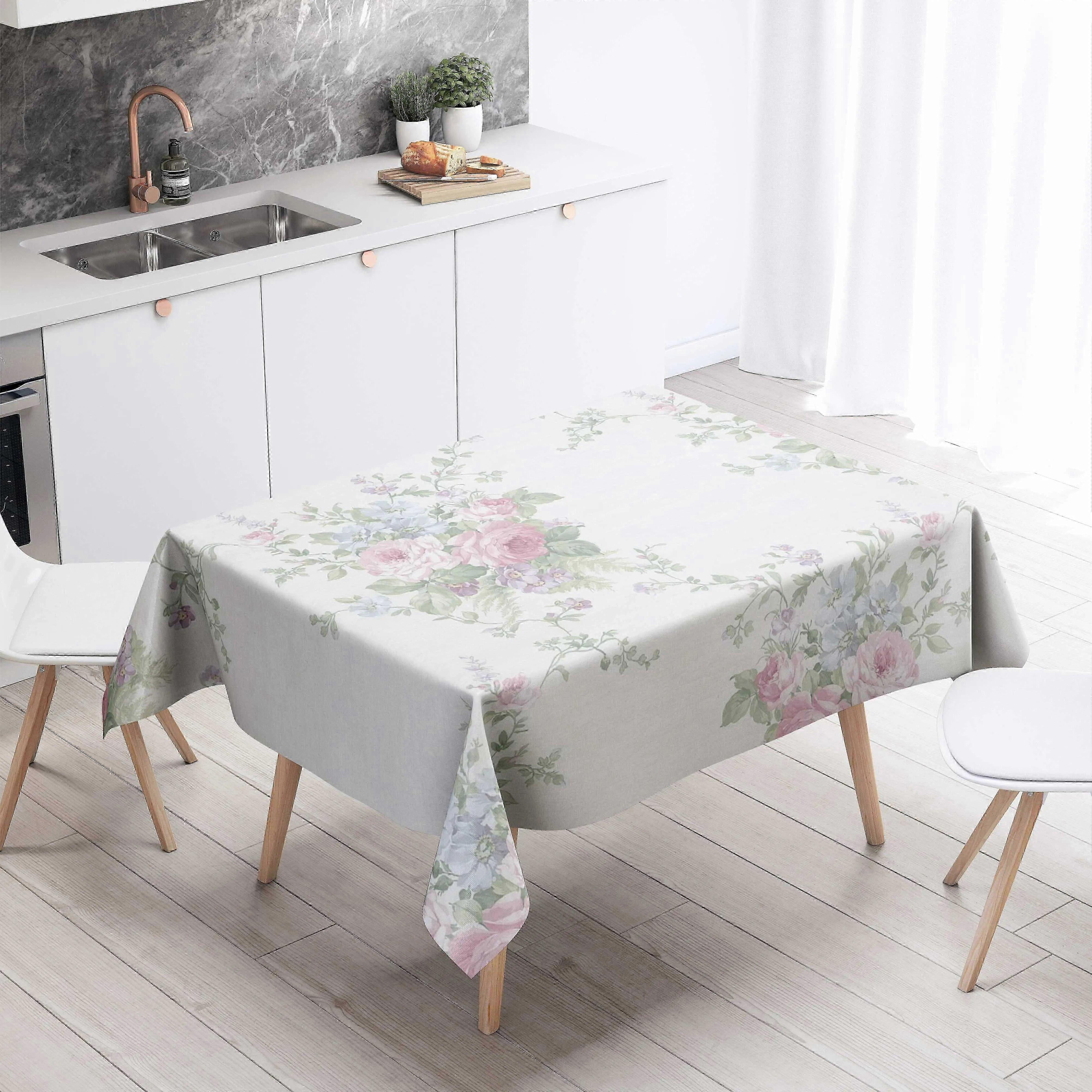 Anti-Stain Waterproof Rectangular Tablecloth