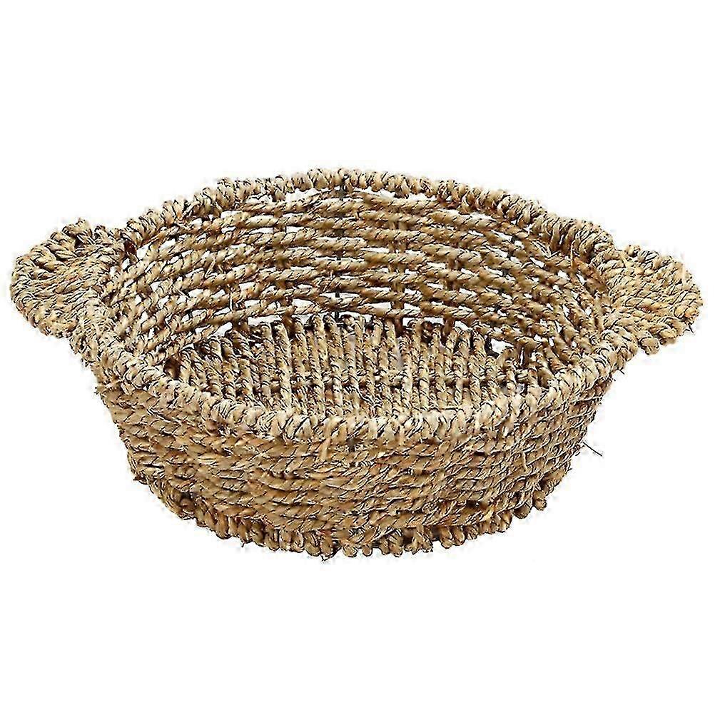 Natural Straw Casserole Basket