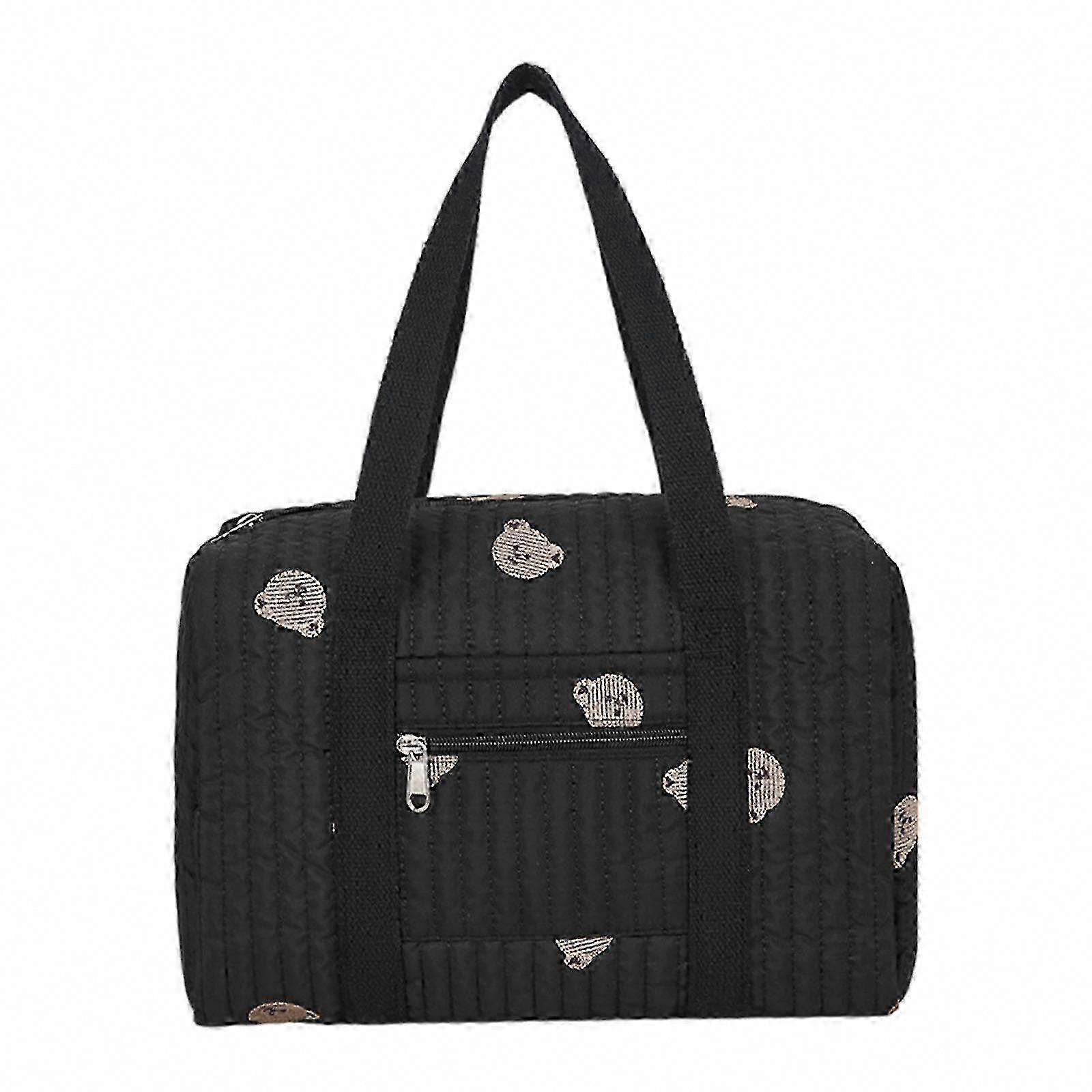 Thick Handle Embroidered Nursery Bag