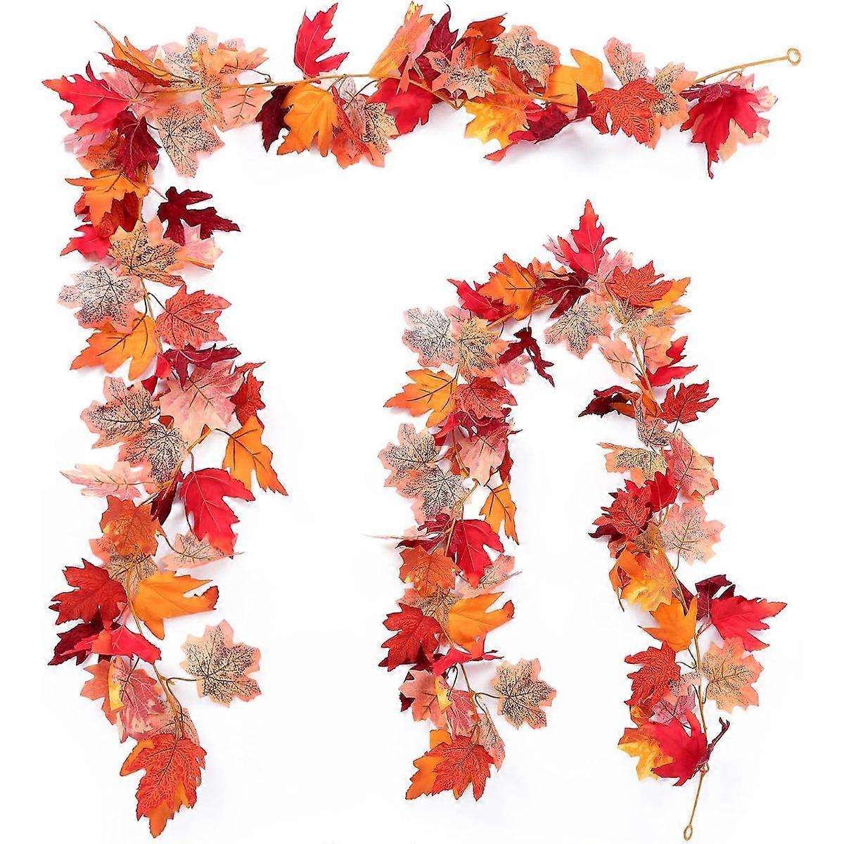 Simulation Leaves Maple Leaf Pendant PVC Decorative Vine