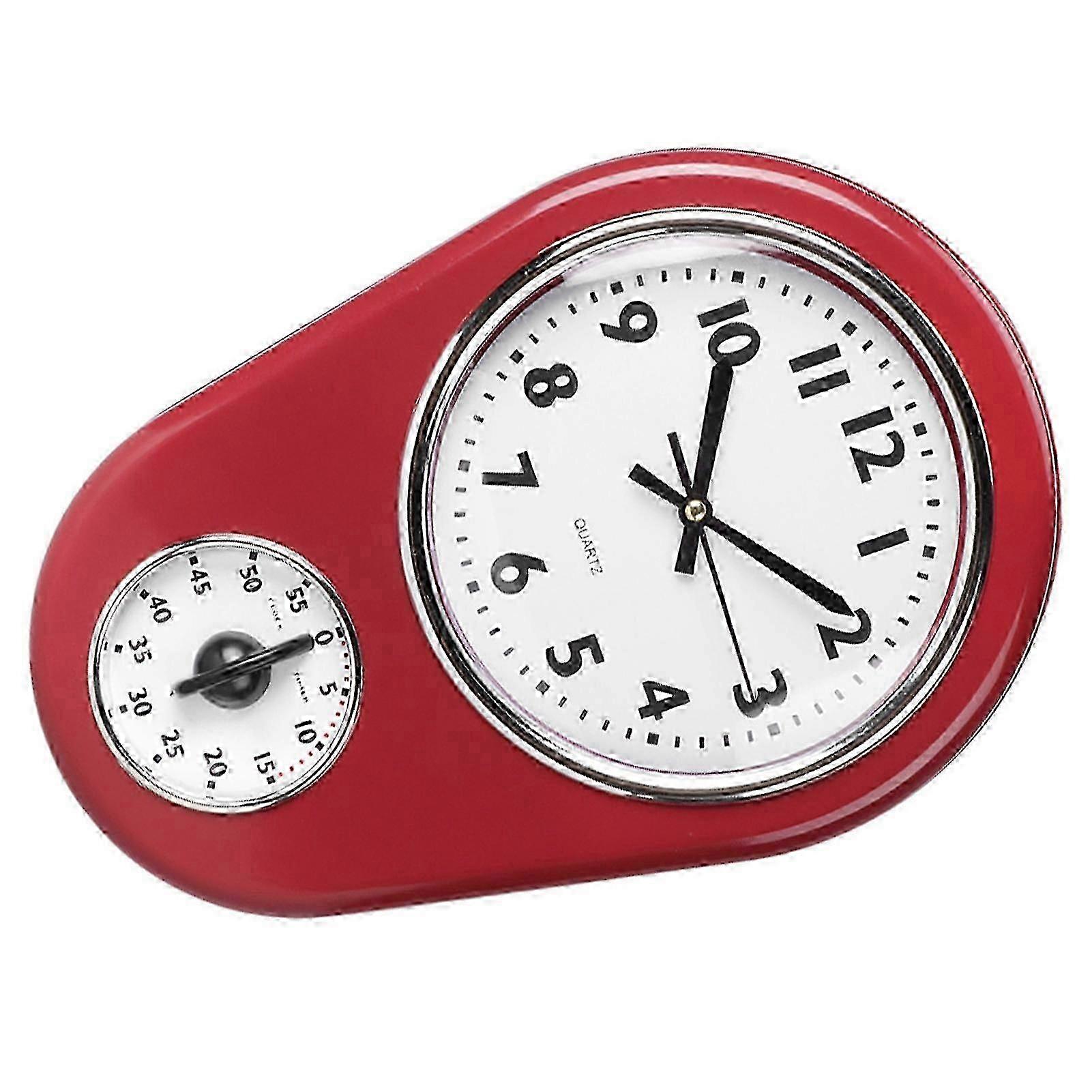 Silent Vintage Acrylic Wall Clock