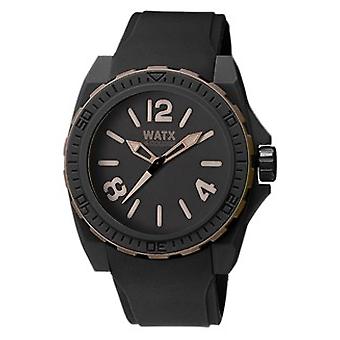 Watch watx&colors blackout moon Quartz Analog Man Watch with Silicone Bracelet RWA1802