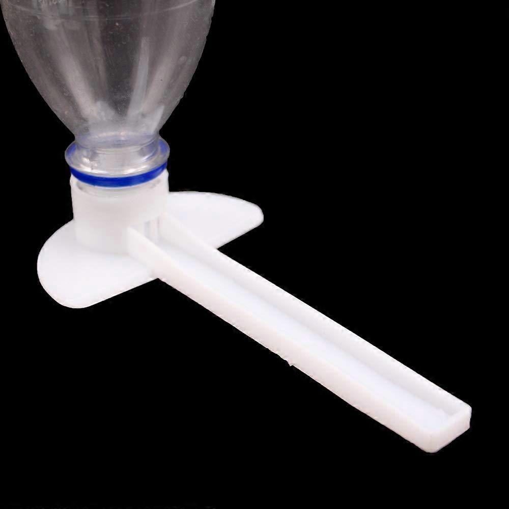 3PCS White Bee Feeder Plastic Beekeeping Water Feeder 3Piece Replacement Set