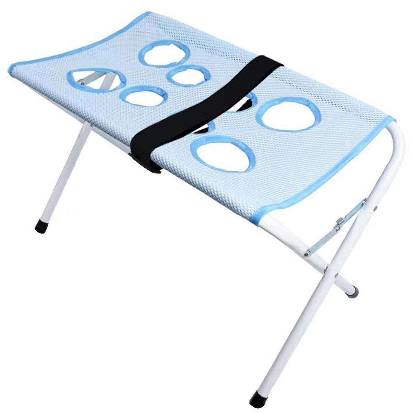 Foldable Pet Bathing Stand Mesh Sling